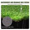 3x5 ft Artificial Grass Mat Green Turf Fake Door Mat Outdoor Patio Lawn Easy to Clean